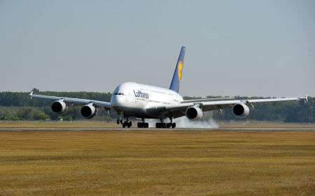 Airbus A380 Budapesten