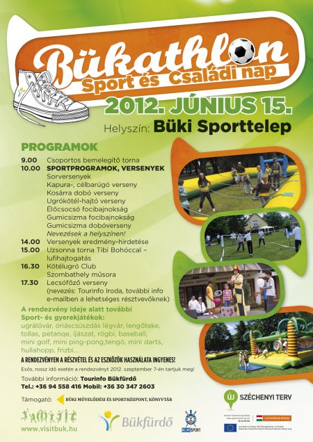 Bükathlon sportnap (Bük, 2012. június 15.)