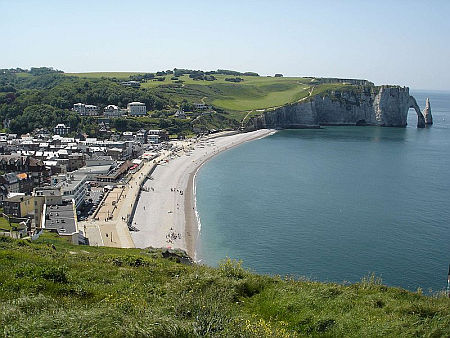 Etretat, Normandia, Franciaország