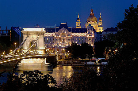 Budapest by night