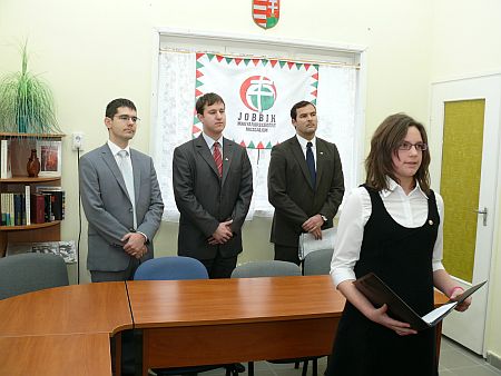 Jobbik irodaavat&oacute; Szombathelyen