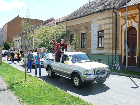 A szombathelyi Savaria Szakképző bolondballagása 2012