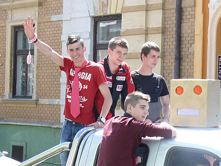 A szombathelyi Savaria Szakképző bolondballagása 2012