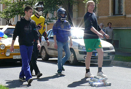 A szombathelyi Savaria Szakképző bolondballagása 2012