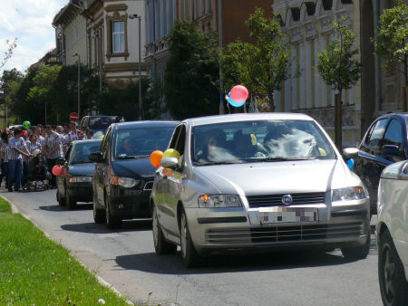 A szombathelyi Savaria Szakképző bolondballagása 2012