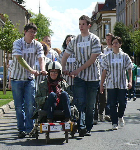 A szombathelyi Savaria Szakképző bolondballagása 2012
