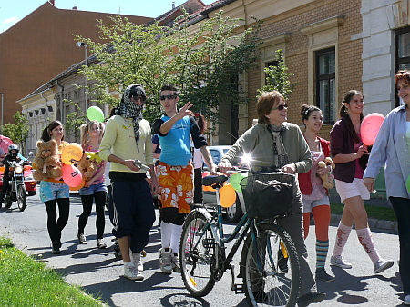A szombathelyi Savaria Szakképző bolondballagása 2012