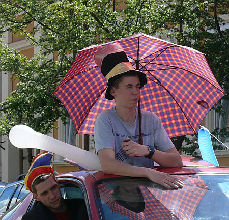 A szombathelyi Savaria Szakképző bolondballagása 2012