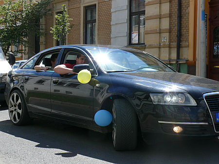 A szombathelyi Savaria Szakképző bolondballagása 2012