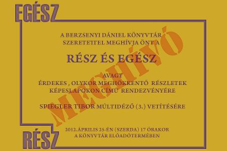 Spiegler Tibor a Berzsenyi könyvtárban
