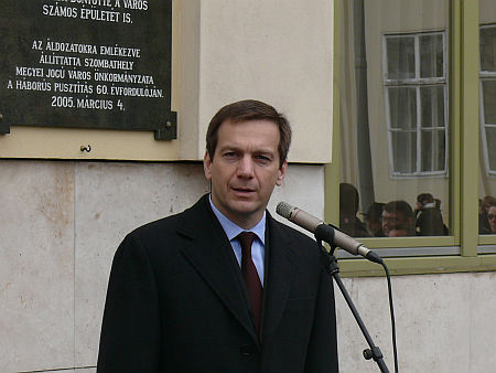 Bajnai Gordon Szombathelyen