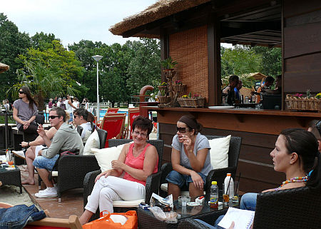 Bükfürdő, beach club átadás