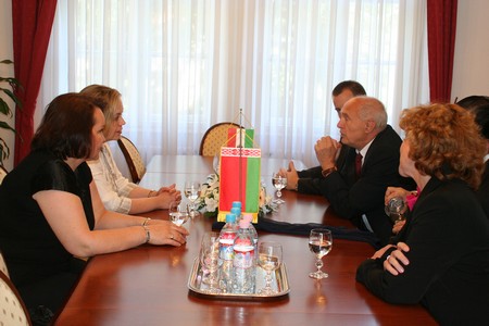 A belarusz nagykövet Szombathelyen