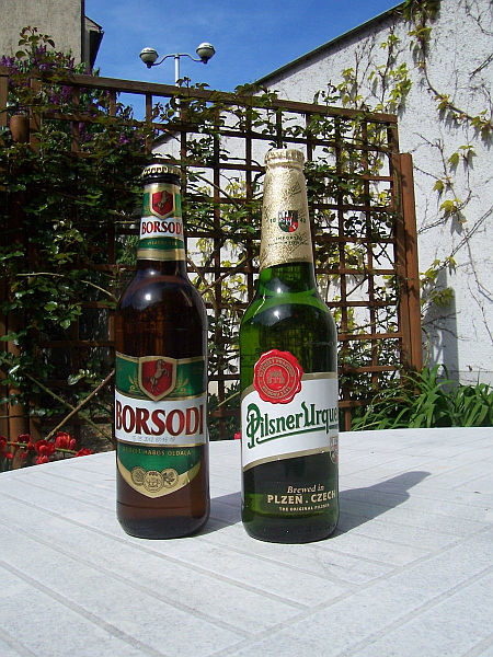 Borsodi &eacute;s Pilsner Urquelle