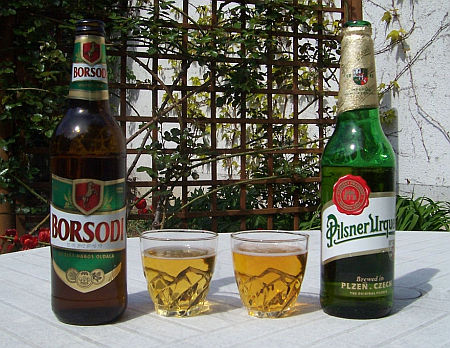 Borsodi &eacute;s Pilsner Urquelle