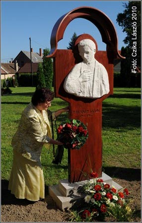 Brenner János szobra Körmenden