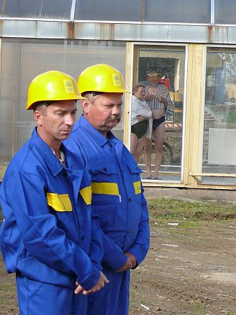 Bükfürdő, alapkőletétel