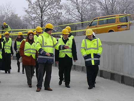 Szombathely, Csaba utcai felüljáró építése