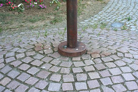 Csigaszobor Szombathelyen