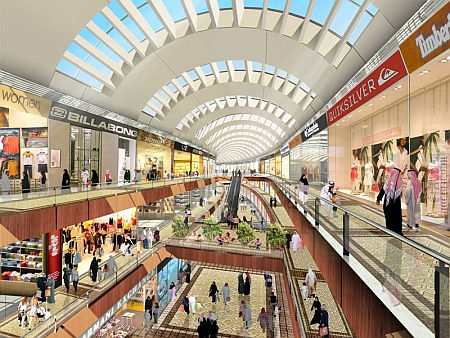 Dubai, bevásárlóközpont