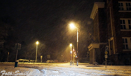 Az első h&oacute; Szombathelyen 2010