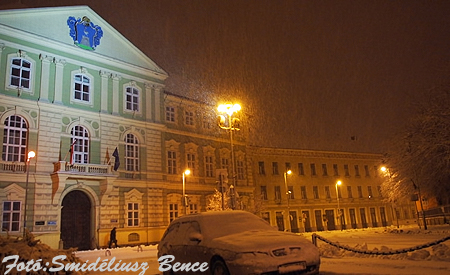 Az első h&oacute; Szombathelyen 2010