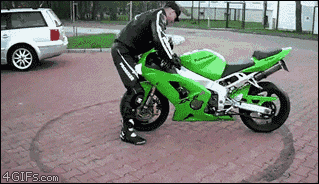 Motors baleset
