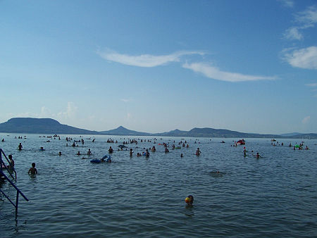 A fonyódi strand