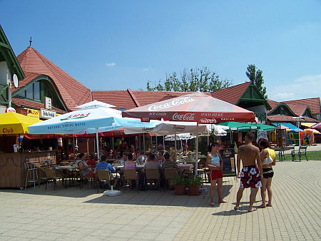 A fonyódi strand