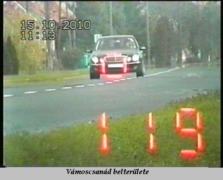 Gyorshajtók Vas megyében, 2010. október