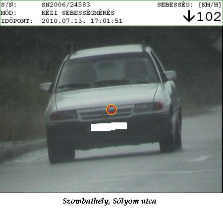 Vas megyei gyorshajt&oacute;k 2010. j&uacute;lius