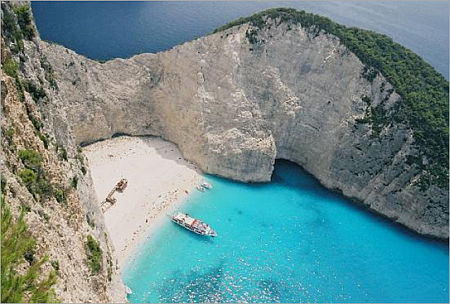 Hajóroncs-öböl, Zakynthos, Görögország