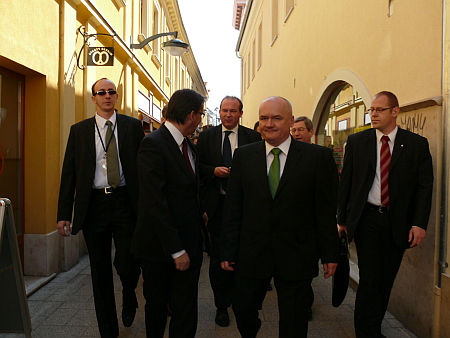 Hende Csaba és Norbert Darabos Szombathelyen