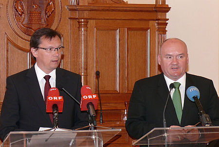 Hende Csaba és Norbert Darabos Szombathelyen