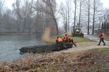 Pontonhíd Szombathelyen