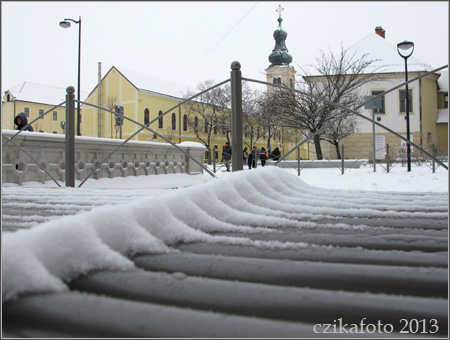 Hóesés Szombathelyen