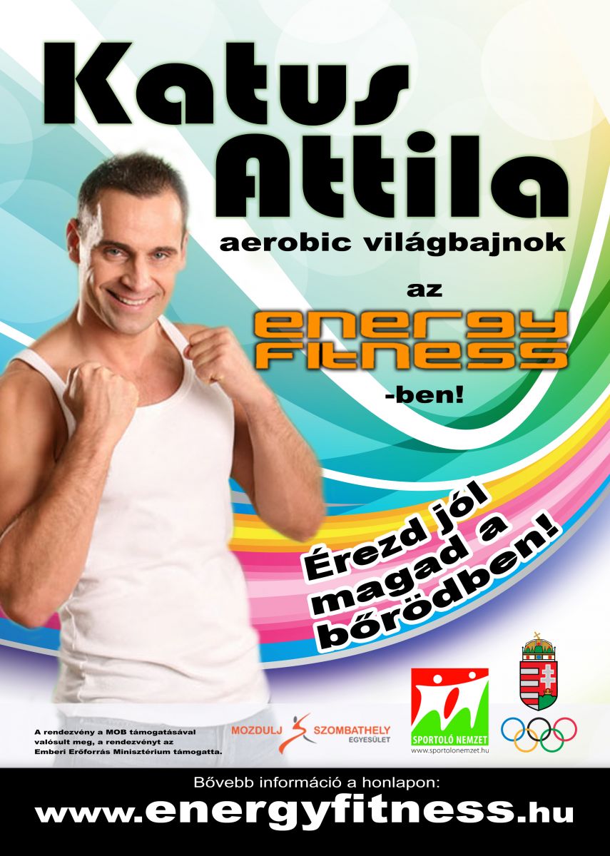 KAtus attila az energy fitnessben