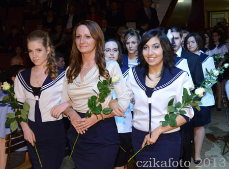 Premontrei szalagavató Szombathelyen.