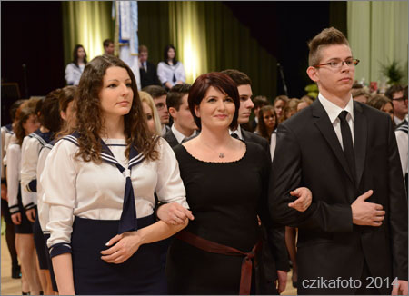 Premontrei szalagavató Szombathely 2014