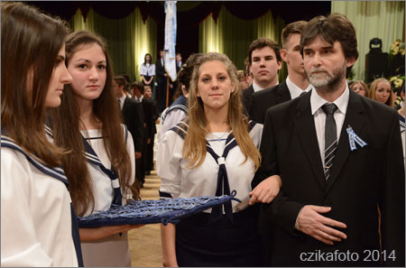 Premontrei szalagavató Szombathely 2014