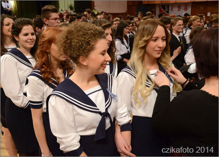 Premontrei szalagavató Szombathely 2014