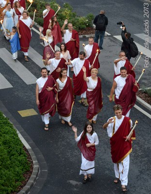 Savaria Törénelmi Karnevál, 2013 - szombat