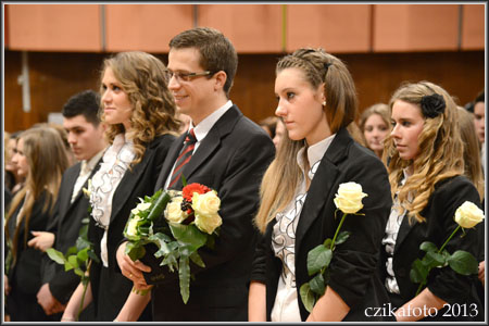 Kanizsai Dorottya Gimnázium szalagavatója 2013