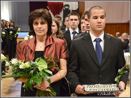 Kanizsai Dorottya Gimnázium szalagavatója 2013