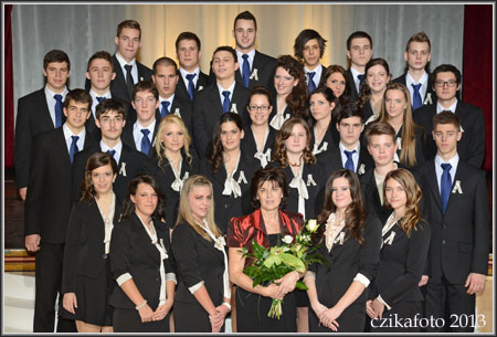 Kanizsai Dorottya Gimnázium szalagavatója 2013