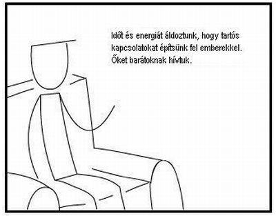Barátaink is voltak