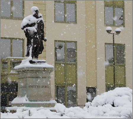 Hóesés Szombathelyen