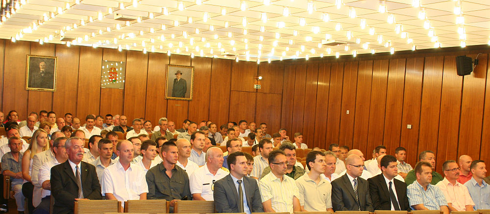 Árvízi kitüntetések Szombathely