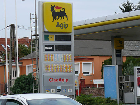 Szombathelyi Agip kút
