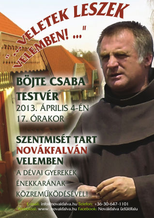 Böjte Csaba Velemben